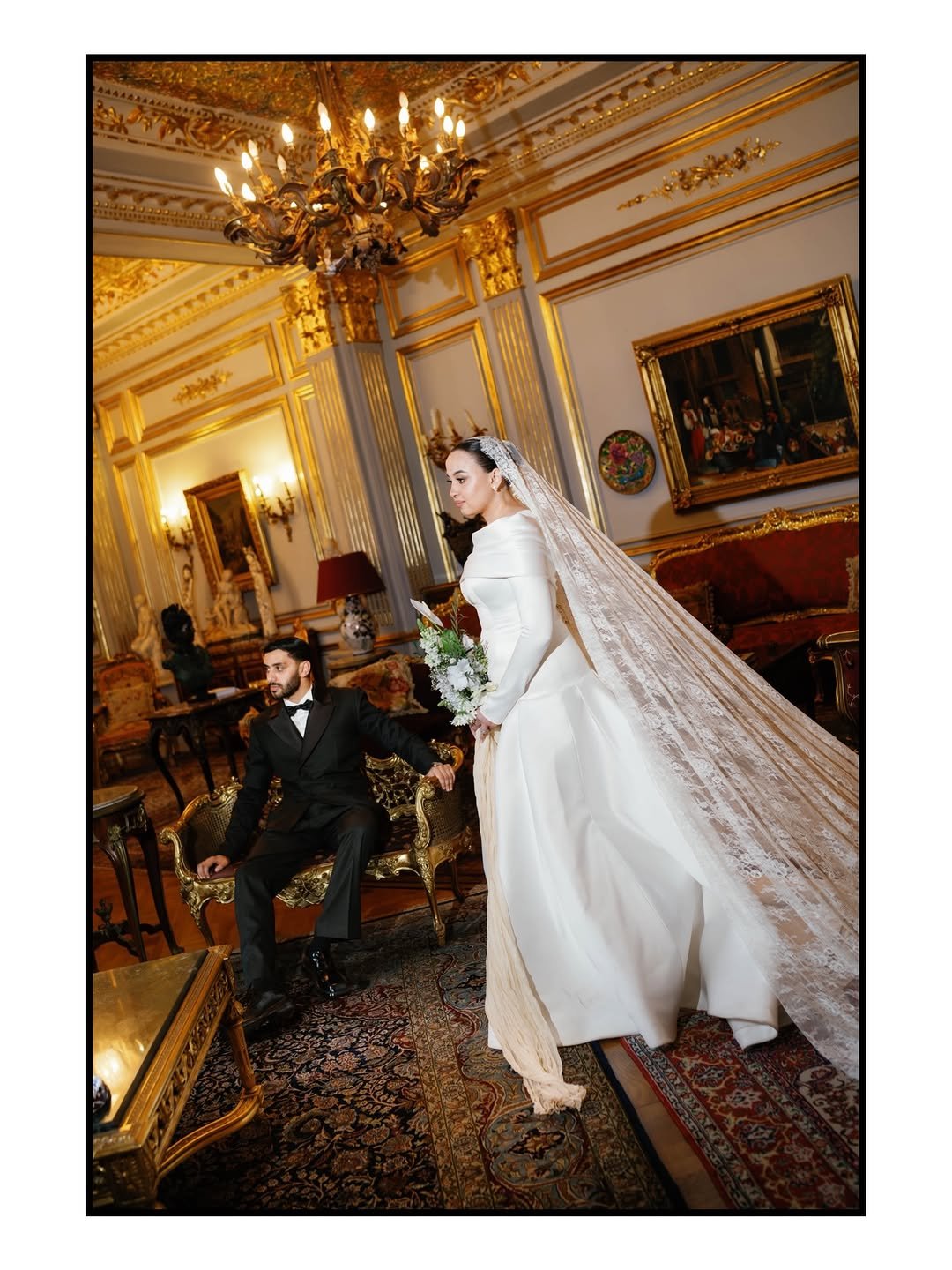 Bride And Groom Custom Made Dresses And Suit